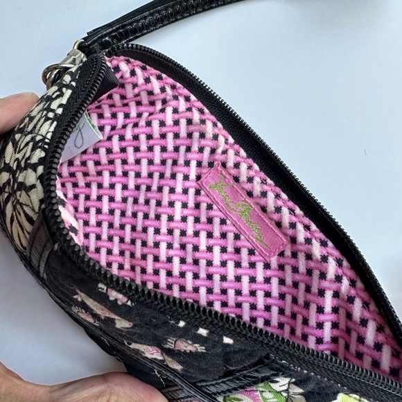 Vera Bradley Pink Elephants Wristlet - Picture 3 of 5